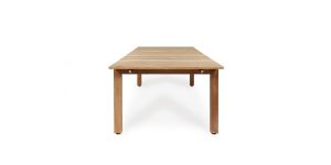 PACIFIC EXTENDABLE DINING TABLE TEAK FRAME